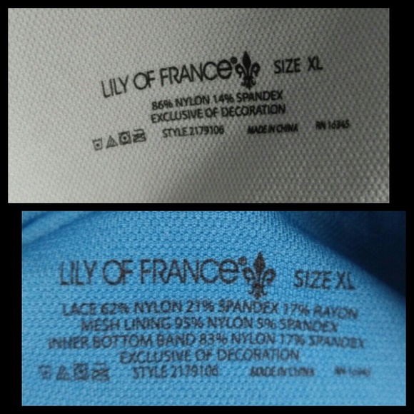 NWT Set of 2 Lily of France Bralettes size XL - Picture 7 of 8